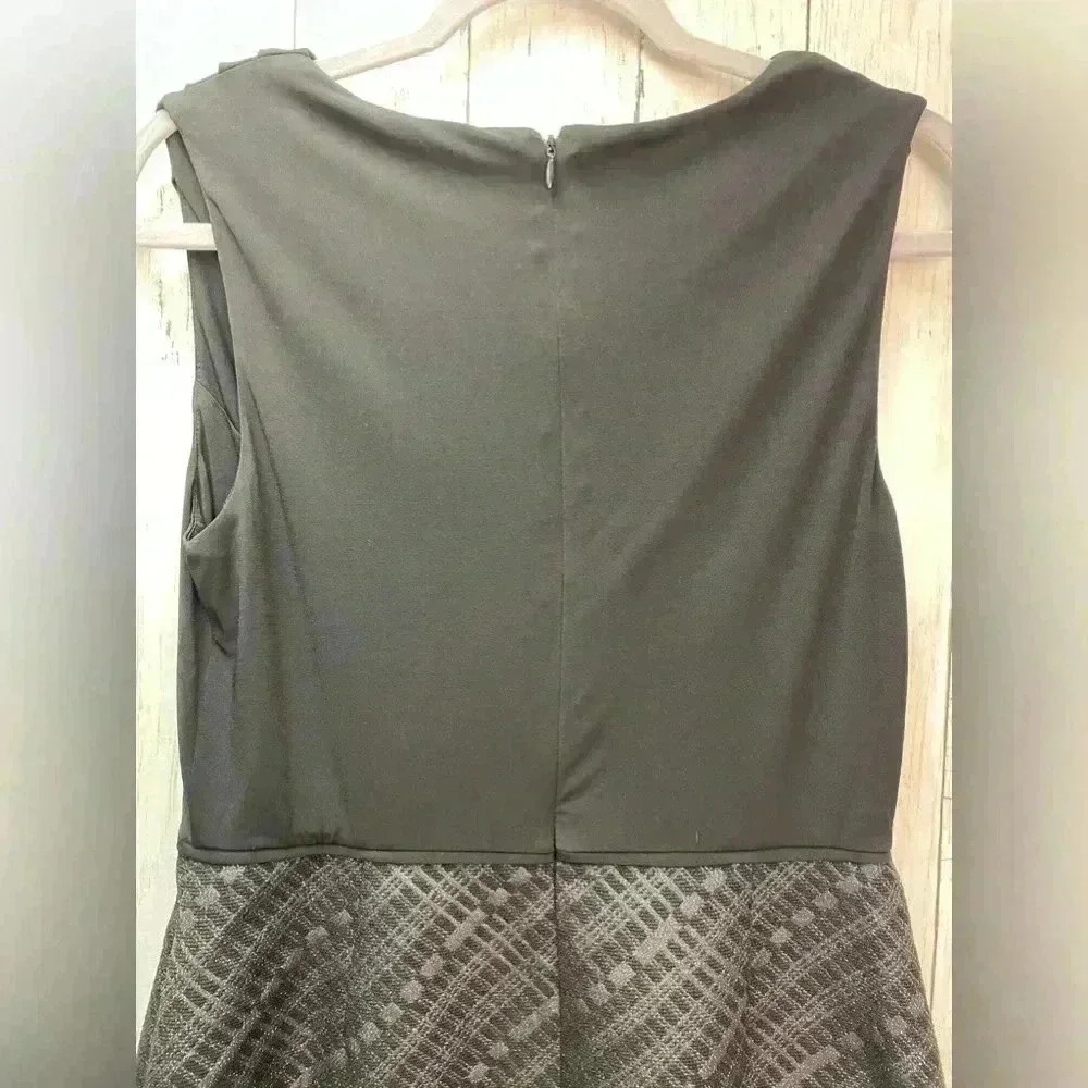 Ellen Tracy Black/Gray Dress size 10 cocktail/going out/special occasion - Picture 5 of 13